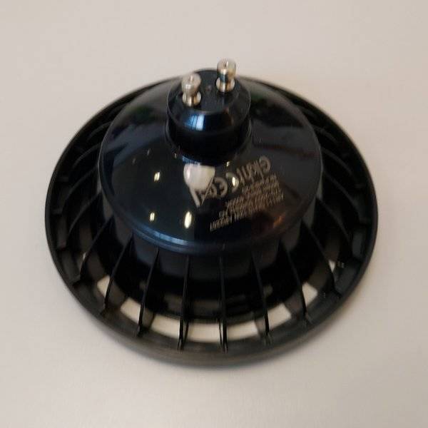 Czarna żarówka LED AR111/ ES111 GU10 - 12W ciepła 3000K