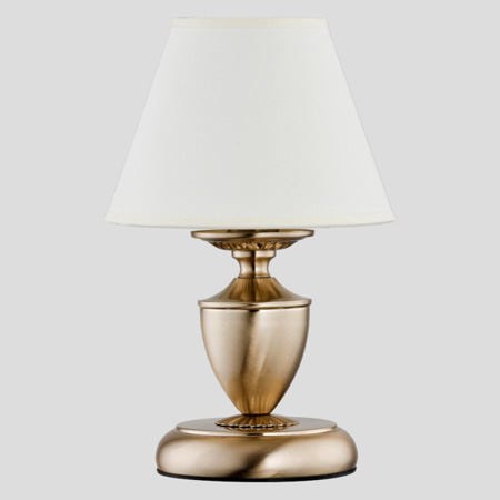 Lampa stołowa SOFIA patyna/biały śr. 18cm