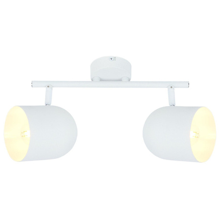 Nowoczesna lampa sufitowa AZURO listwa 92-63250 biała 2xE27