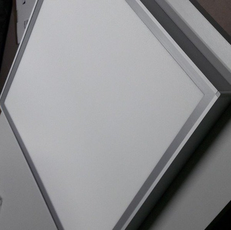Srebrna Ramka natynkowa do panelu LED 60x60cm 